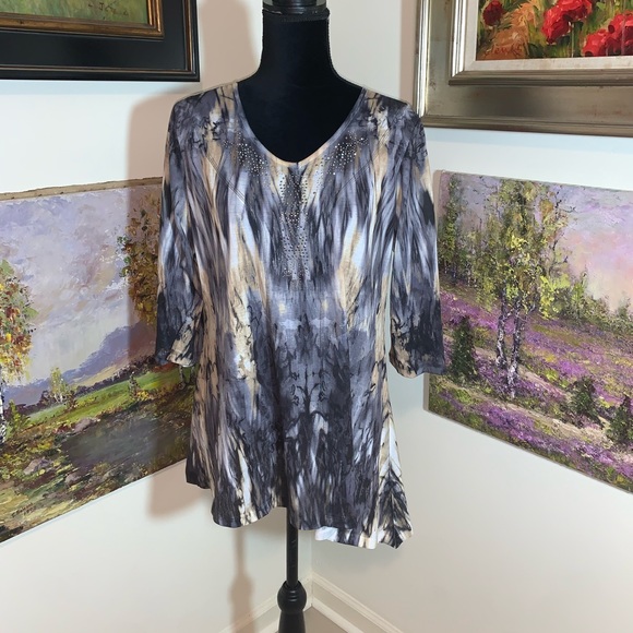 Unity World Wear Tops - WORLD UNITY tunic size L